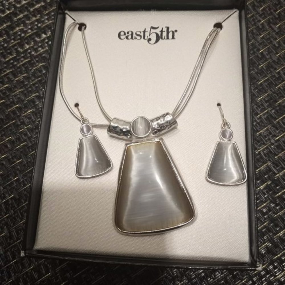 East 5th Necklace and Earring Set